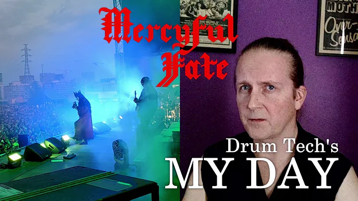 Working For MERCYFUL FATE : Drum Tech's MY DAY 18
