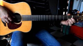 Video thumbnail of "Claude Nougaro-tu verras guitar cover"
