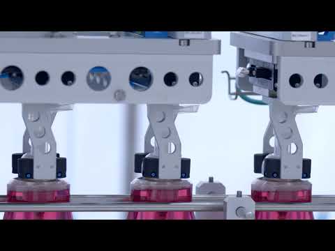 Top loading sleeving systems for soap dispensers