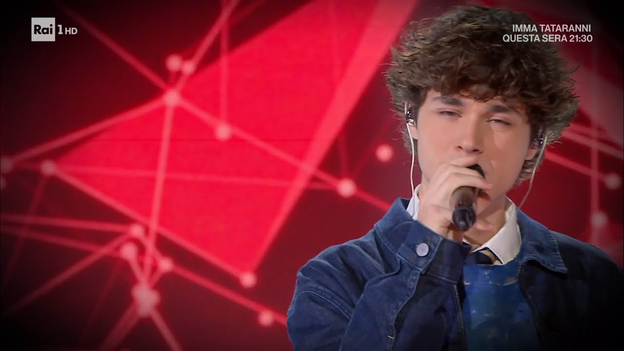 Settembre canta "Vertebre"- Domenica In 23/02/2025
