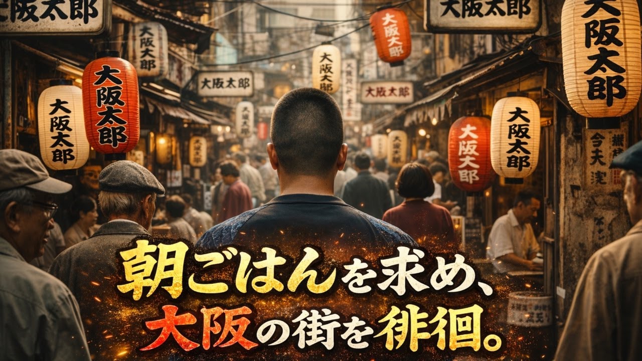 【大阪徘徊】朝メシ難民…昭和の長屋街で“本物の朝ごはん”は見つかるのか？
