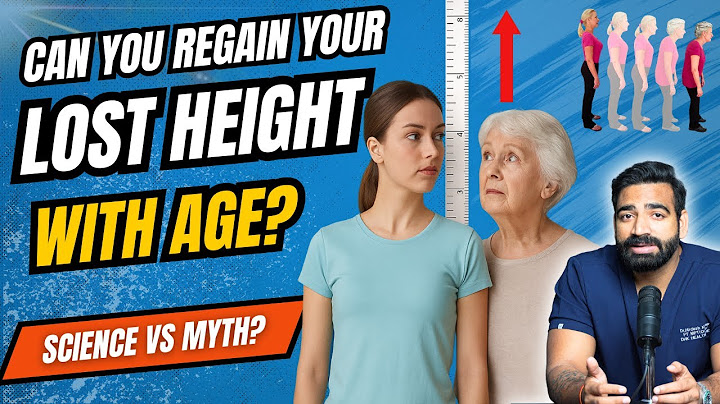 Can You Reverse Height Loss with Age? Real Science vs Popular Myths Explained