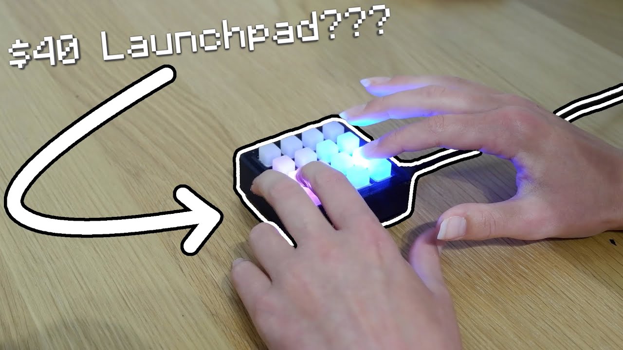 HOW TO: Make a Novation Launchpad for LESS THAN $50!!! | Basic Arduino ...