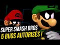 5 bugs autoriss dans les tournois smash bros