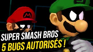 5 BUGS AUTORISÉS dans les TOURNOIS SMASH BROS