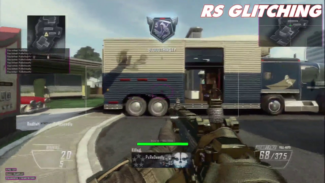 BO2 - *HvH* Paradox Framework VS Reflex Engine Cracked (HACKER VS HACKER)