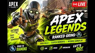 APEX LEGENDS LIVE 🔴 | Serious Ranked Grind 💀 | High Kill Gameplay + Clutch Moments | Hindi/English