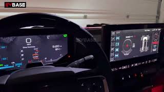 For Hummer EV Dashboard Streamer Ambient Lighting RGB LED Light Strip