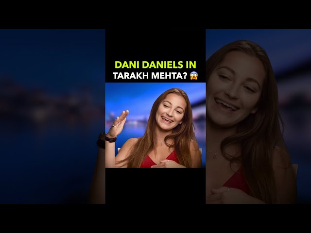 Dani Daniels in Tarakh Mehta Ka Ooltah Chashmah?😍 #Shorts