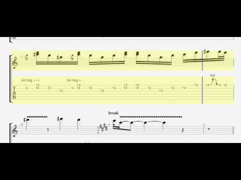 Bon Jovi Always Guitar Tabs & Backing Track - YouTube