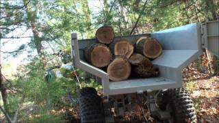 Custom ATV Trailer with Hydraulic Dump