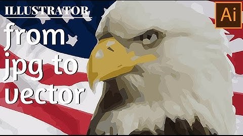 Convert jpg to vector using Illustrator & Photoshop