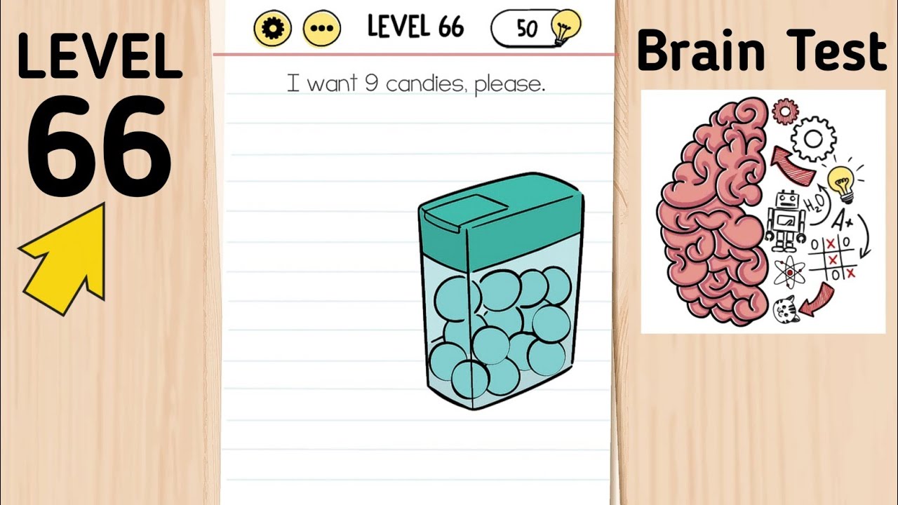 Brain test уровень 66