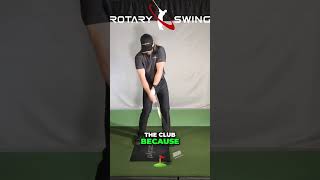 This is why you flip and scoop at impact in golf