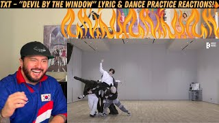 TXT – "Devil By The Window" Lyric & Dance Practice Reactions!