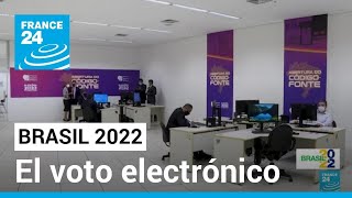 Elecciones Brasil:las dudas en torno al voto electrónico • FRANCE 24 Español