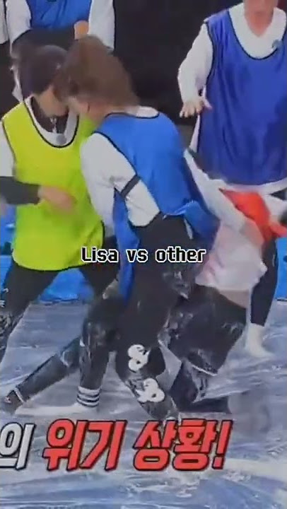 Lisa with others vs Lisa with Jennie on Running man 💕😍🔥 #kpop #lisa #jennie #runningman