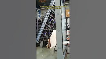 P3 Outdoor Dual-Side Advertising Screen - Internal Effect Display #showtechled #led