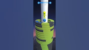 stack ball walkthrough gameplay Android, iOS gameplay video #shorts #viral