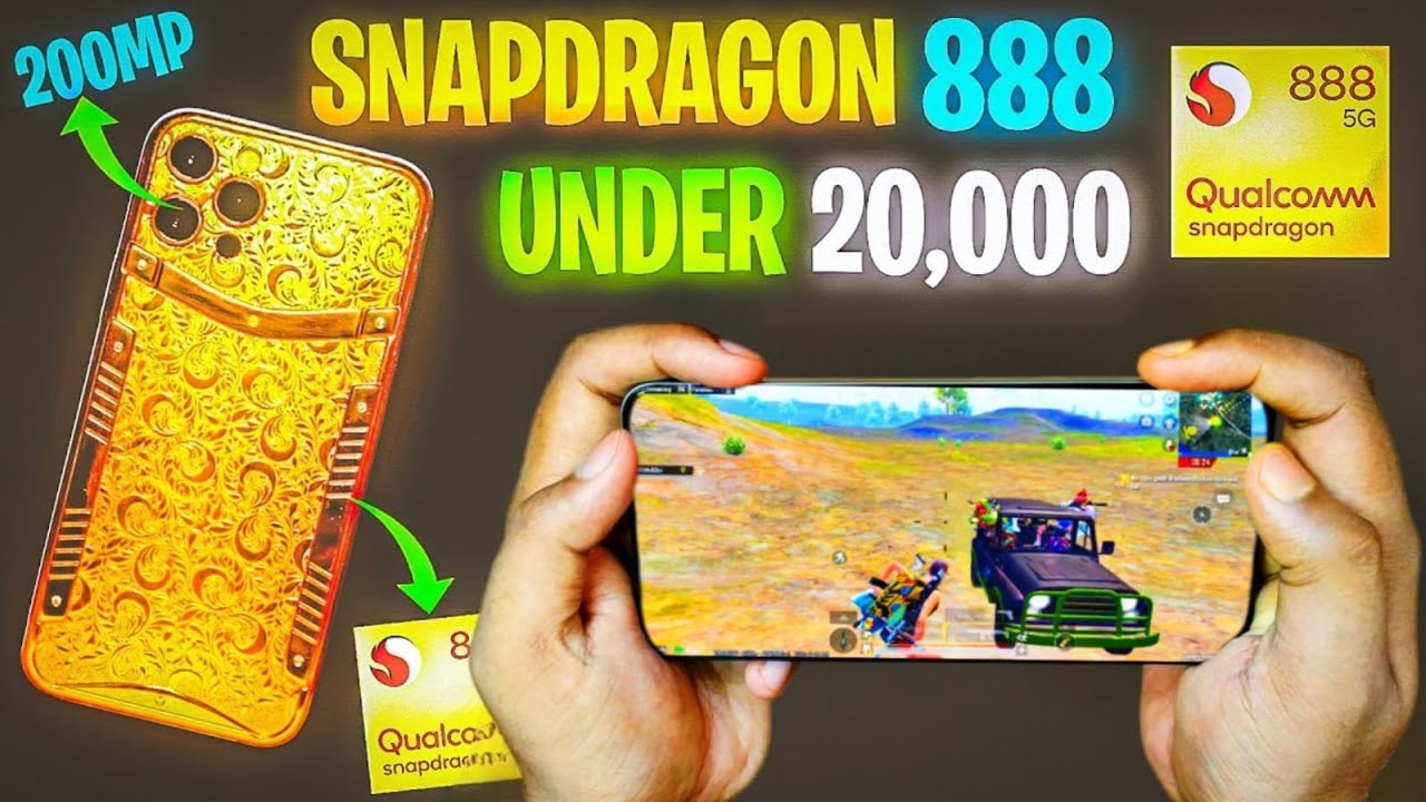 SNAPDRAGON 888 PROCESSOR UNDER 20,000 😱 🔥 Best Gaming Phone For Pubg