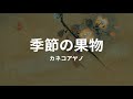 季節の果物 kisetsu no kudamono: ayano kaneko (lyrics english translation)