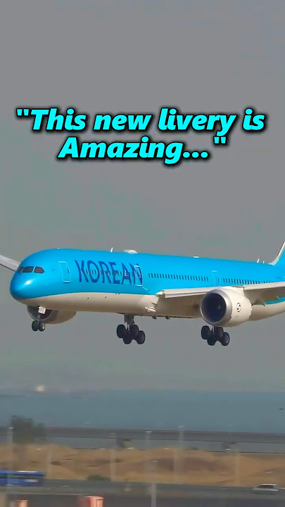 The New Korean Air Livery Is Cool But... #viral #shortsfeed #aviation #avgeeks #KoreanAir