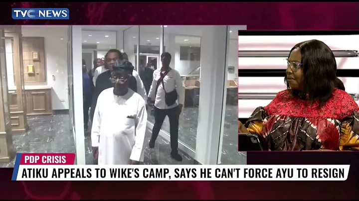 Atiku Appeals To Wike's Camp, Says He Can't Force Ayu To Resign