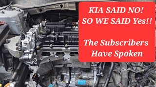 Junk Kia Update - Engine is in - Subscriber Jeep Hemi Tick Fixed - We Bought Another Shop Car