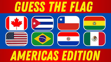 Guess the Flag: Americas Edition 🌎 | 48 Country Flags Quiz Challenge