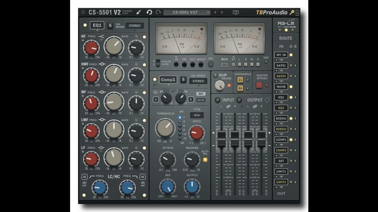TBProAudio updates CS5501 to v2.7 Mac AAX M1/M2 native, oscilloscope