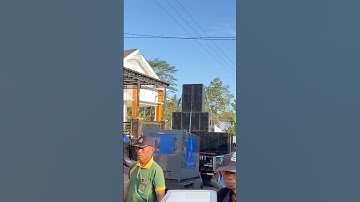 Sound system mace 3 sub planar karnaval dawuhan