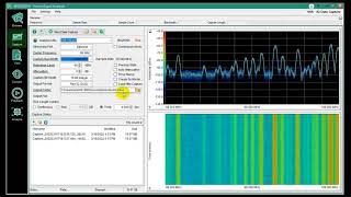 IQ Signal Master MX280005A Software Capture Features screenshot 2