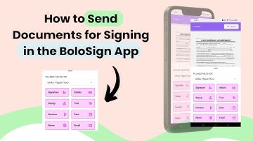 How to Send and Sign Your First Document on Bolosign!