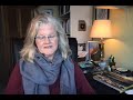 Iris Graville reads on Lopez Island - January 2021