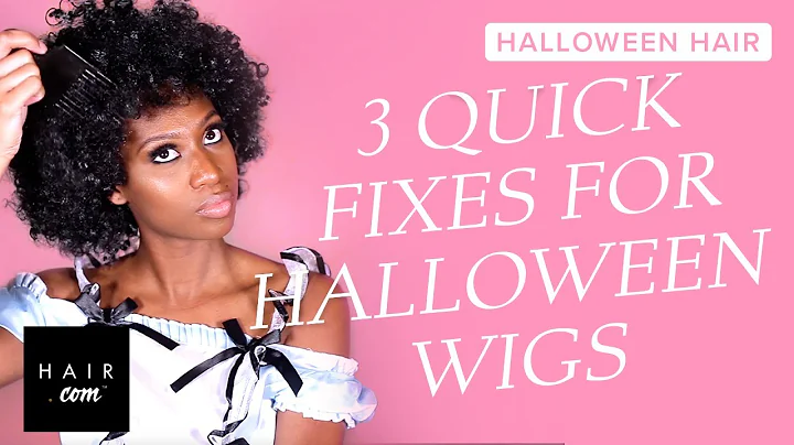 3 Quick Fixes For Halloween Wigs ft. Stephanie Nol...