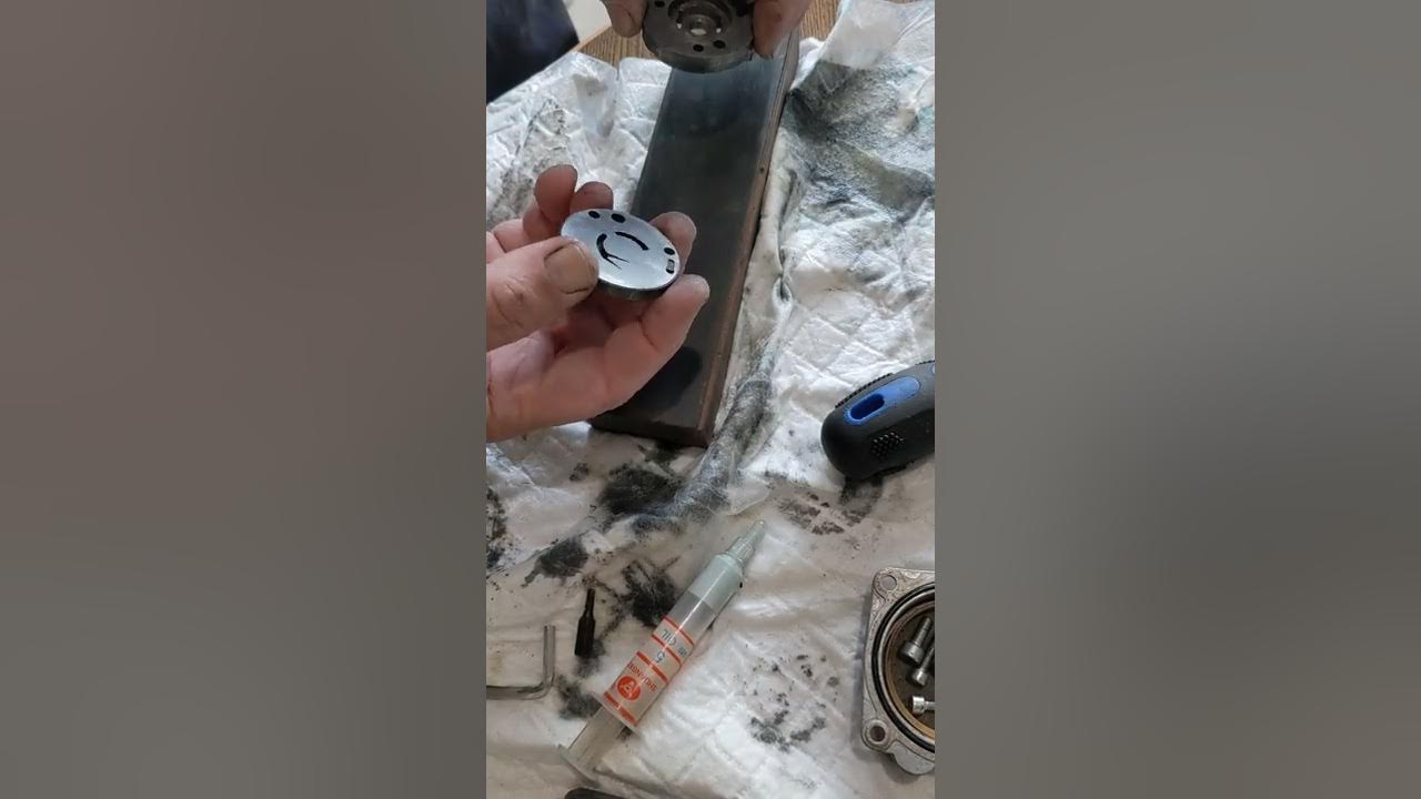 oil heating burner pump repair (2) - YouTube