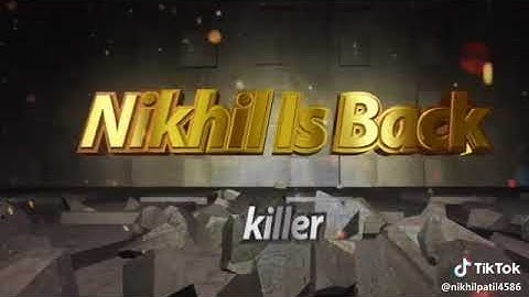 Nikhil name status video||"N" letter whatsapp Status||Nikhil Creation||New "N" letter status