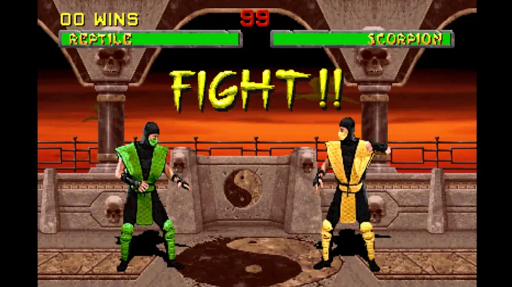 Mortal Kombat 2 (Reptile Playthrough)