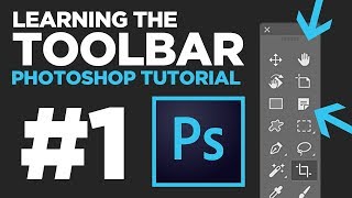 Photoshop Tutorial - Learning the Toolbar #1 | Move, Marquee, Lasso