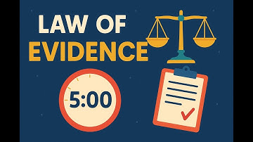 Law of Evidence