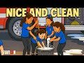 [Audio] Nice and Clean - Firefighters and Kids Washing The Fire Truck - Songs for Kids - Station 8