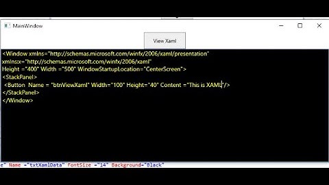 How to create XAML Custom Editor in WPF Application with C# #XAML #WPF #Csharp