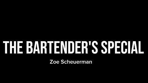 The Bartender