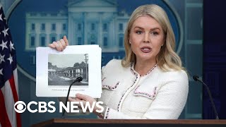 Download lagu Leavitt asked if Trump can tear down anything without oversight amid East Wing demolition