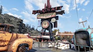 Fallout 76 - Patch 30 main menu vid