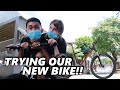 TRYING OUR NEW BIKE! LAKAS MANG TRASHTALK NI VIKA!