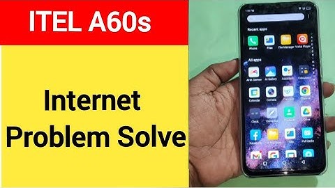 How to fix no network problem, Itel A60s me internet problem solve kaise karen