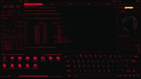 eDEX-UI Terminal Emulator