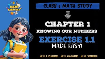 Class 6 - Exercise 1.1 Solutions | Knowing Our Numbers | Write Number Names Easily | Math Everyday