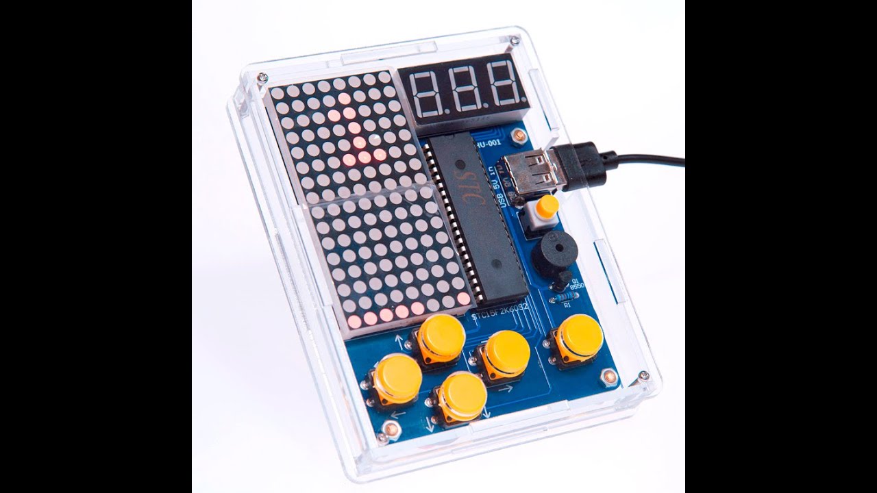 Набор радиолюбителя "Тетрис" для самостоятельной сборки и пайки ...